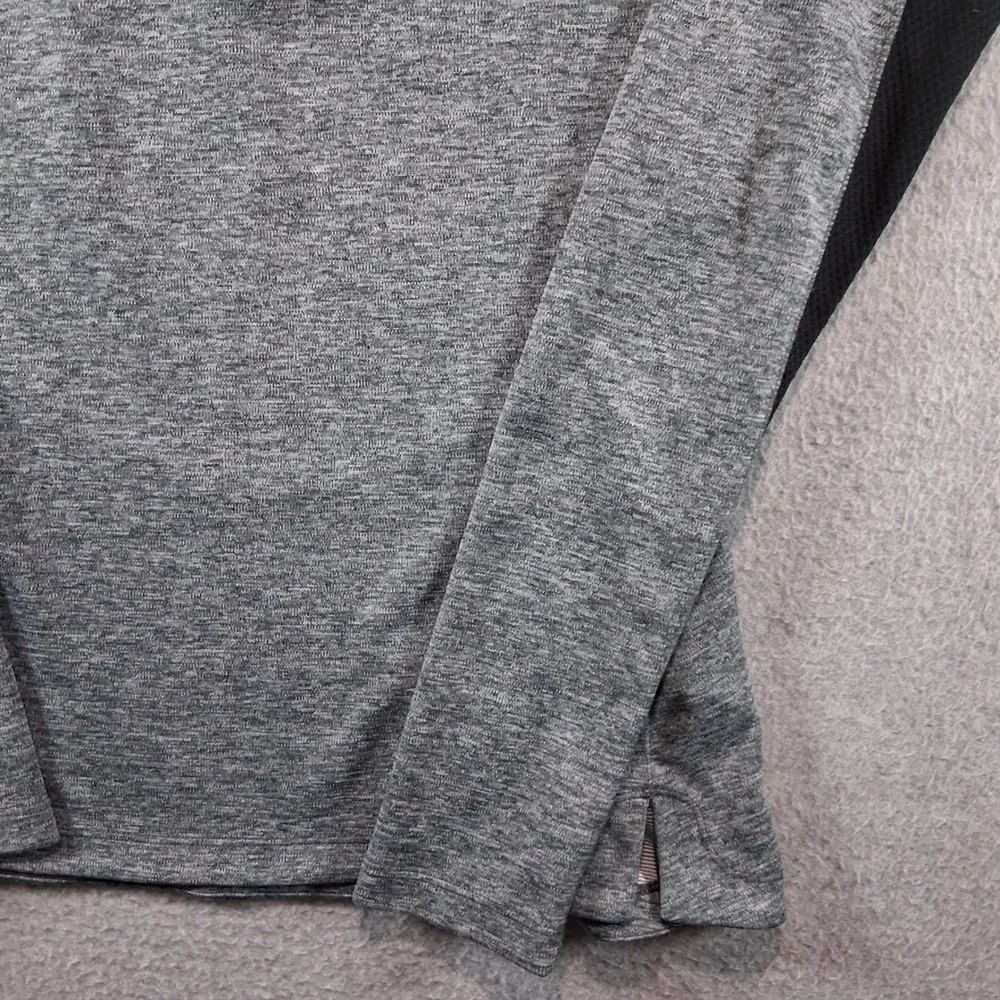The North Face Pullover Womens XS Grey 1/4 Zip FlashDry Athletic Mesh 19912